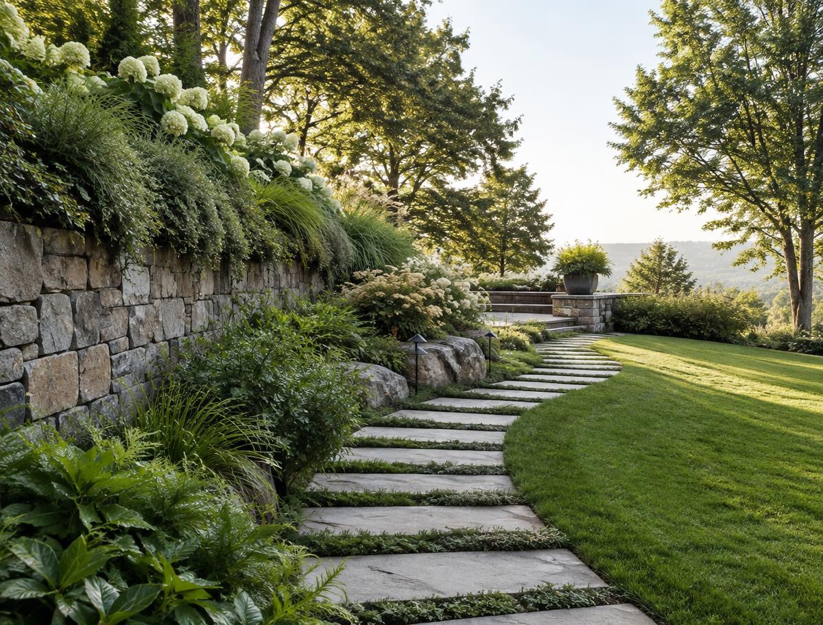 Walkway & Garden